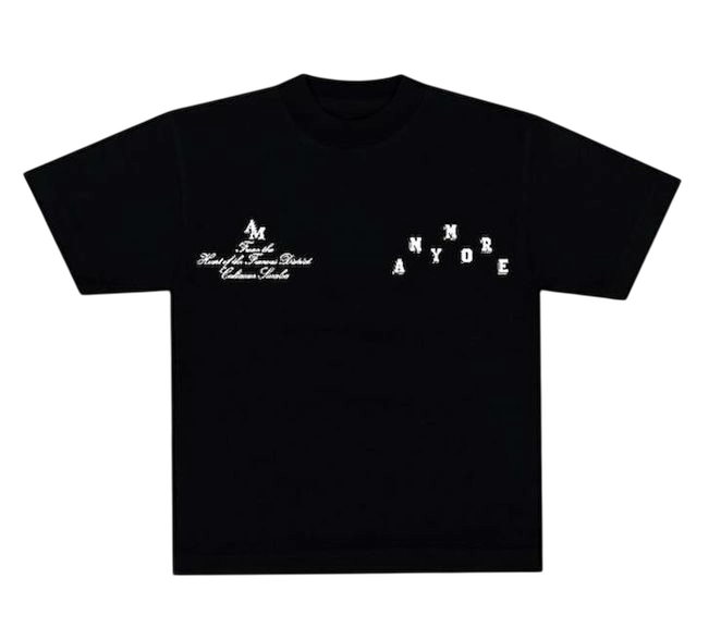 Anymore T-Shirt Black Bling Bling